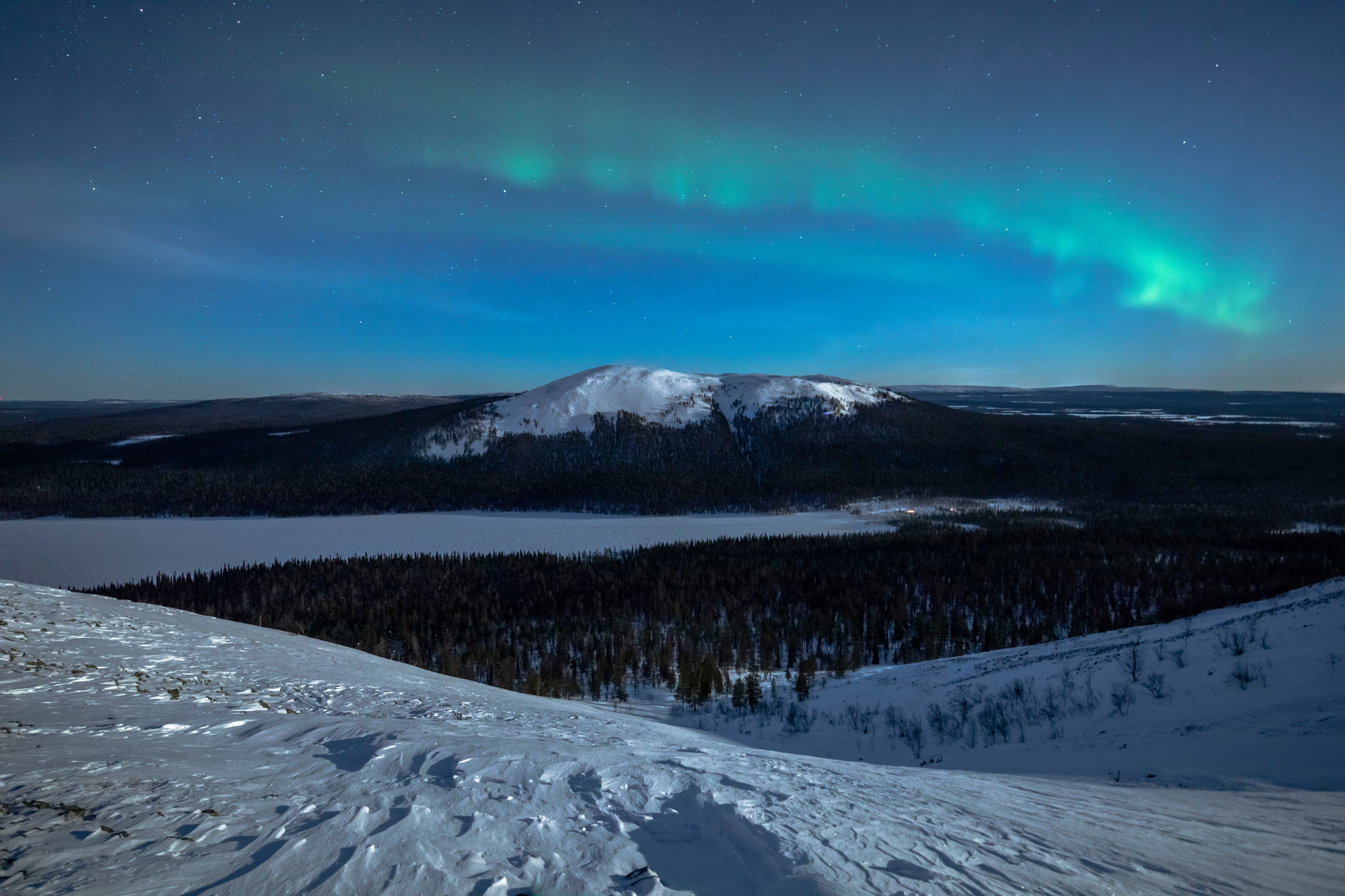 Ylläskaltio talvi